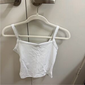 Aritzia White Tank Top